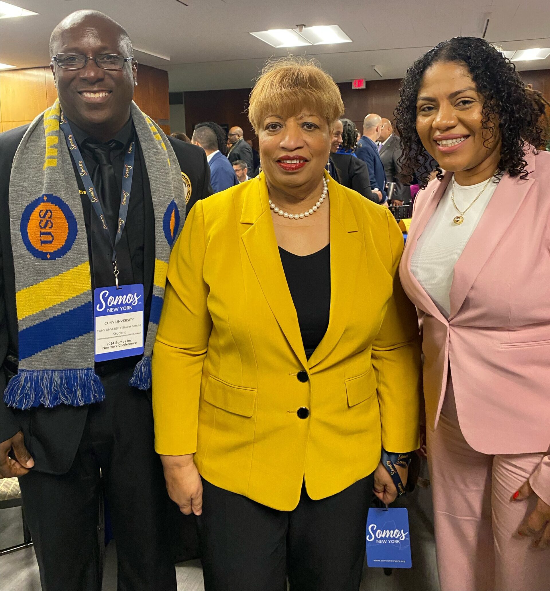 Medgar Evers College alum and employee inspires crowd at Somos New York ...